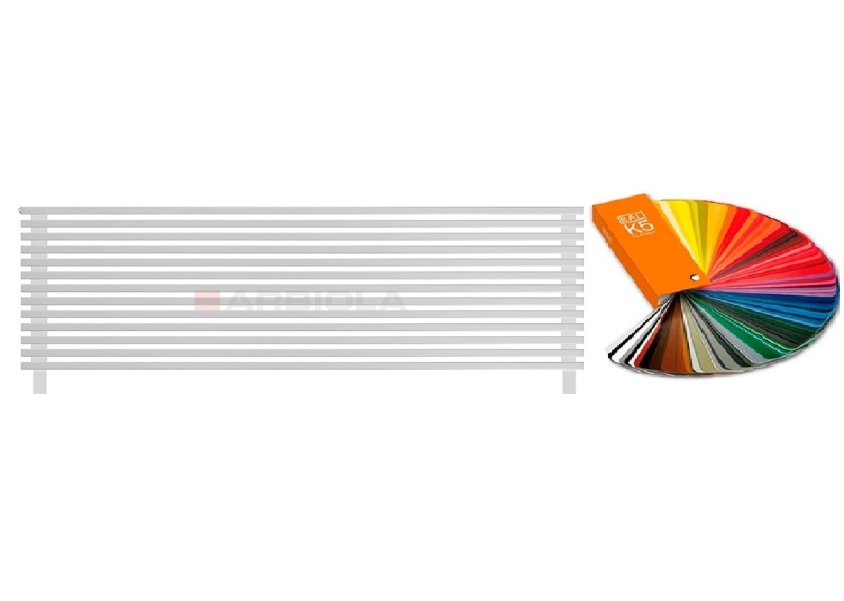 Arbiola Gorizont Compact HZ 2000-63-13 секции цветной горизонтальный радиатор c боковым подключением с ножками Arbiola Gorizont Compact HZ 2000-63-13 секции цветной горизонтальный радиатор c боковым подключением с ножками
