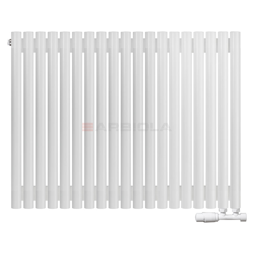 Arbiola Iris 42 V 750-42-19 секции белый вертикальный радиатор c нижним подключением Arbiola Iris 42 V 750-42-19 секции белый вертикальный радиатор c нижним подключением