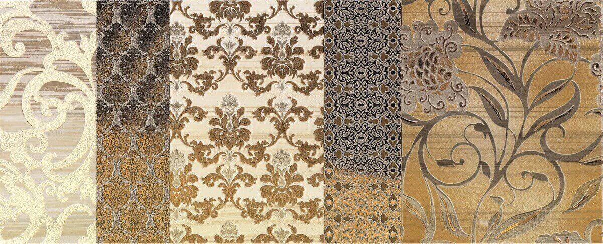 Impronta Shine Batik Oro Dec.B 24x59 см Декор Impronta Shine Batik Oro Dec.B 24x59 см Декор