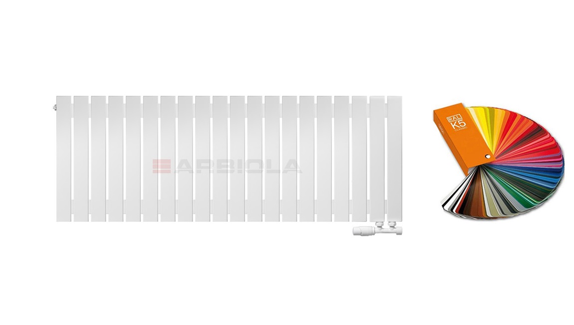 Arbiola Liner V 500-36-20 секции цветной вертикальный радиатор c нижним подключением Arbiola Liner V 500-36-20 секции цветной вертикальный радиатор c нижним подключением