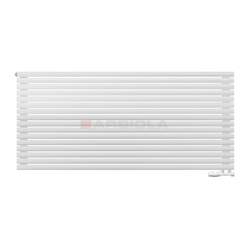 Arbiola Gorizont Iris V 1750-42-16 секции белый горизонтальный радиатор c нижним подключением Arbiola Gorizont Iris V 1750-42-16 секции белый горизонтальный радиатор c нижним подключением