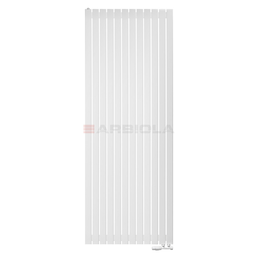 Arbiola Liner V 2000-36-12 секции белый вертикальный радиатор c нижним подключением Arbiola Liner V 2000-36-12 секции белый вертикальный радиатор c нижним подключением