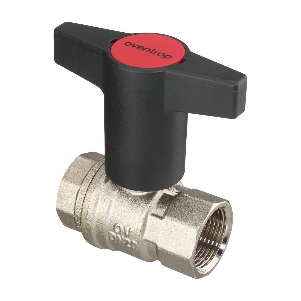 Oventrop Optibal 3/4" ВР/ВР Кран шаровый маховик пластмассовый Oventrop Optibal 3/4" ВР/ВР Кран шаровый маховик пластмассовый