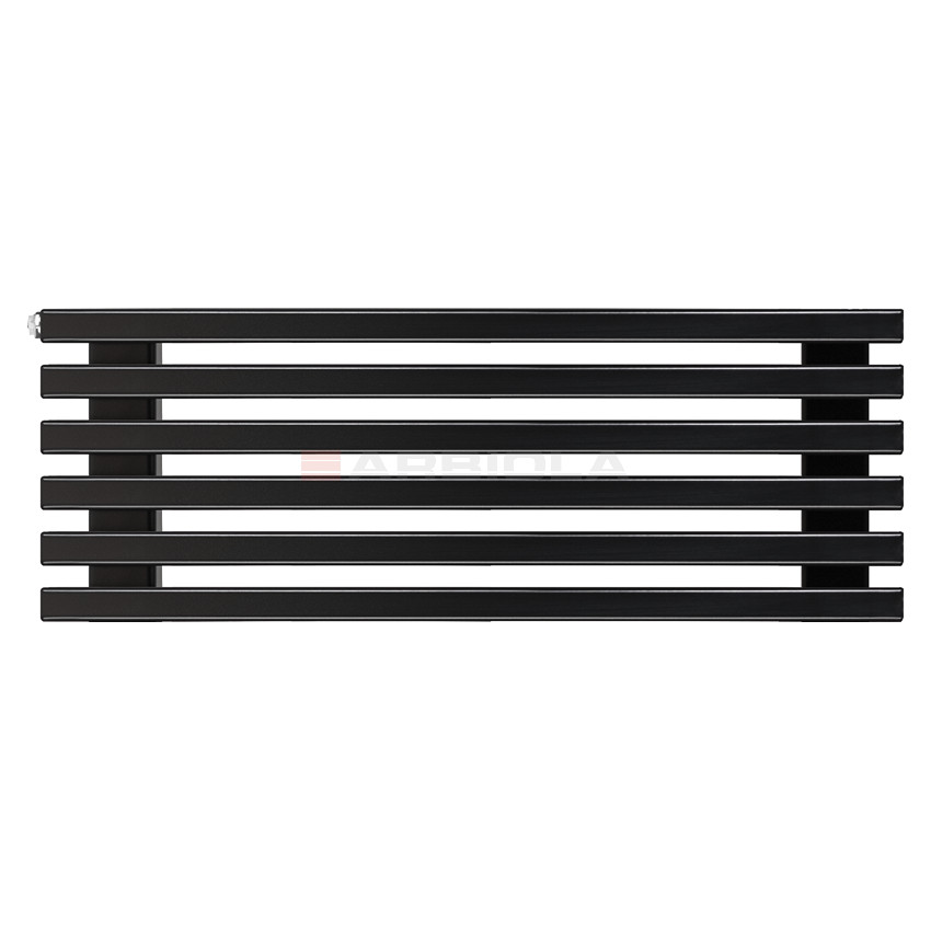 Arbiola Gorizont H 700-63-06 секции черный горизонтальный радиатор c боковым подключением Arbiola Gorizont H 700-63-06 секции черный горизонтальный радиатор c боковым подключением