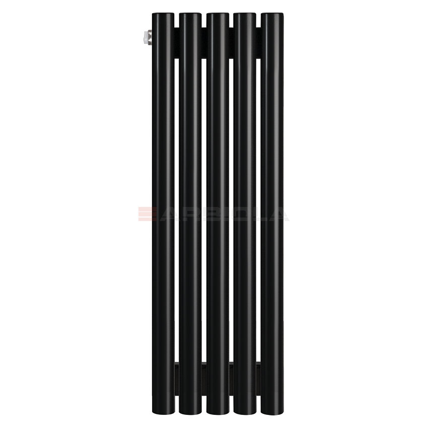 Arbiola Iris 42 H 750-42-05 секции черный вертикальный радиатор c боковым подключением Arbiola Iris 42 H 750-42-05 секции черный вертикальный радиатор c боковым подключением