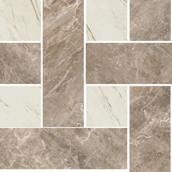 Versace Marble Mos Chest.Gri-Bianco 29,1x29,1 см Напольная плитка Versace Marble Mos Chest.Gri-Bianco 29,1x29,1 см Напольная плитка