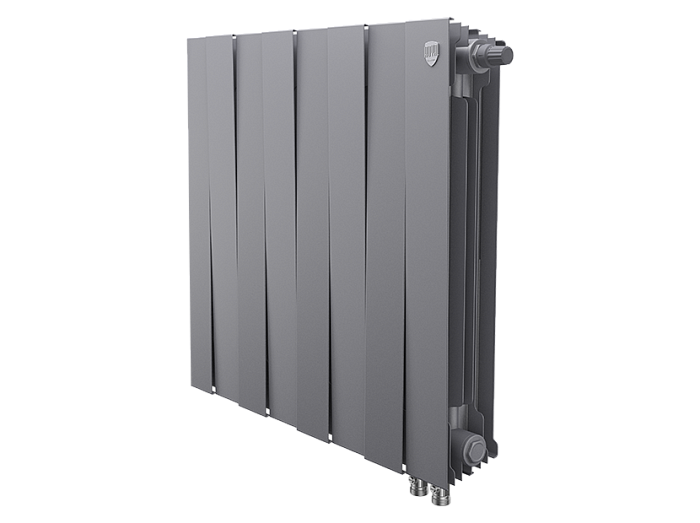 Royal Thermo Piano Forte Silver Satin VDR 500/8 секции БиМеталлический радиатор Royal Thermo Piano Forte Silver Satin VDR 500/8 секции БиМеталлический радиатор
