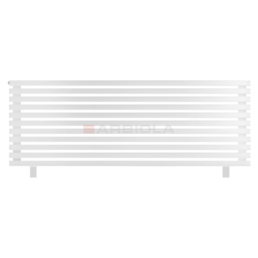 Arbiola Gorizont Ritmo HZ 2000-40-11 секций белый горизонтальный радиатор c боковым подключением (на ножках) Arbiola Gorizont Ritmo HZ 2000-40-11 секций белый горизонтальный радиатор c боковым подключением (на ножках)