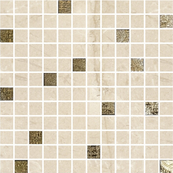 Cifre Alberona Mosaico Marfil-Gold 30х30 мозаика Cifre Alberona Mosaico Marfil-Gold 30х30 мозаика