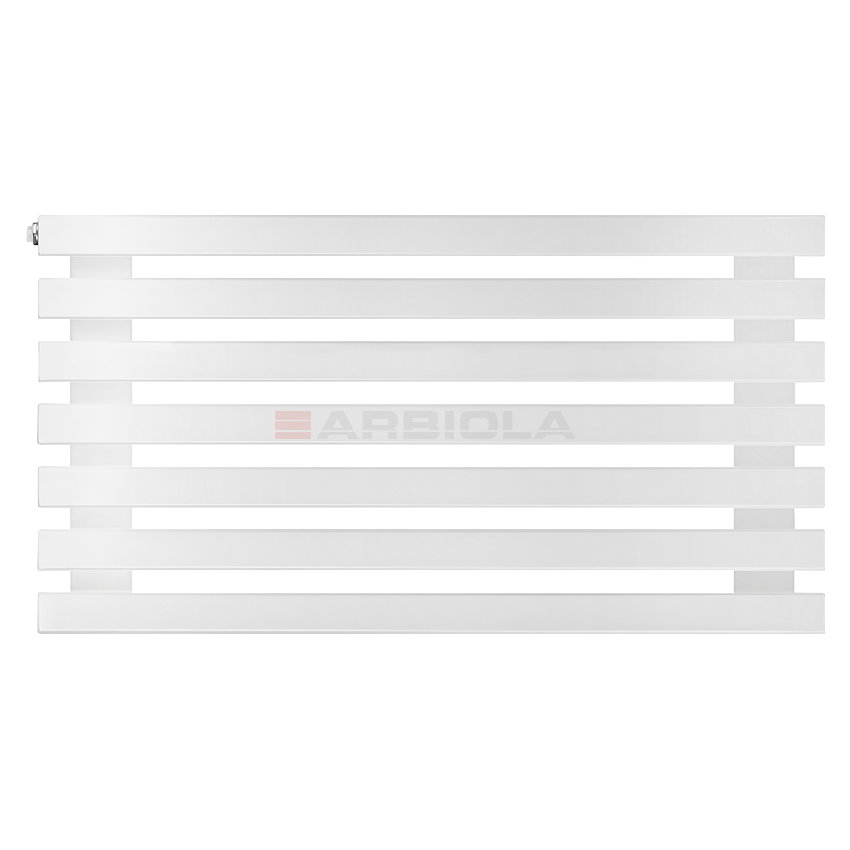 Arbiola Gorizont Ritmo H 1000-40-07 секций белый горизонтальный радиатор c боковым подключением Arbiola Gorizont Ritmo H 1000-40-07 секций белый горизонтальный радиатор c боковым подключением