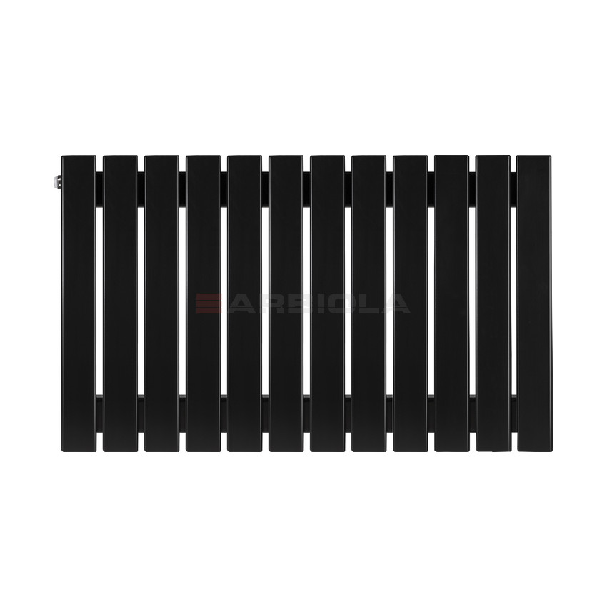 Arbiola Liner H 500-36-12 секции черный вертикальный радиатор c боковым подключением