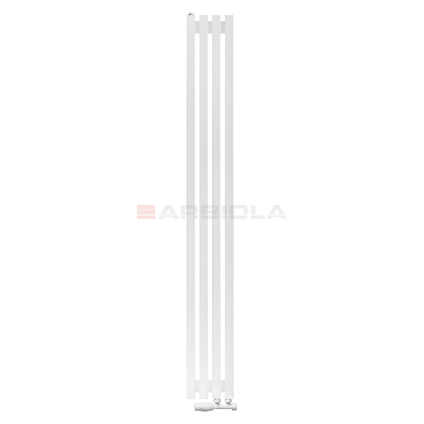 Arbiola Ritmo V 1500-40-04 секции белый вертикальный радиатор c нижним подключением Arbiola Ritmo V 1500-40-04 секции белый вертикальный радиатор c нижним подключением