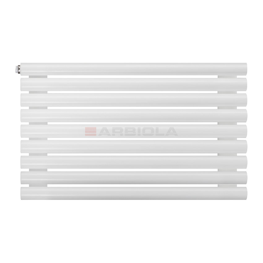 Arbiola Gorizont Iris H 1000-42-09 секции белый горизонтальный радиатор c боковым подключением Arbiola Gorizont Iris H 1000-42-09 секции белый горизонтальный радиатор c боковым подключением