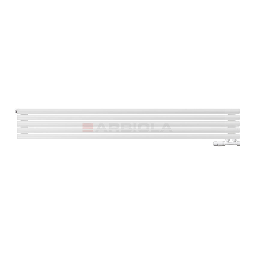 Arbiola Gorizont Iris V 1750-42-05 секции белый горизонтальный радиатор c нижним подключением Arbiola Gorizont Iris V 1750-42-05 секции белый горизонтальный радиатор c нижним подключением