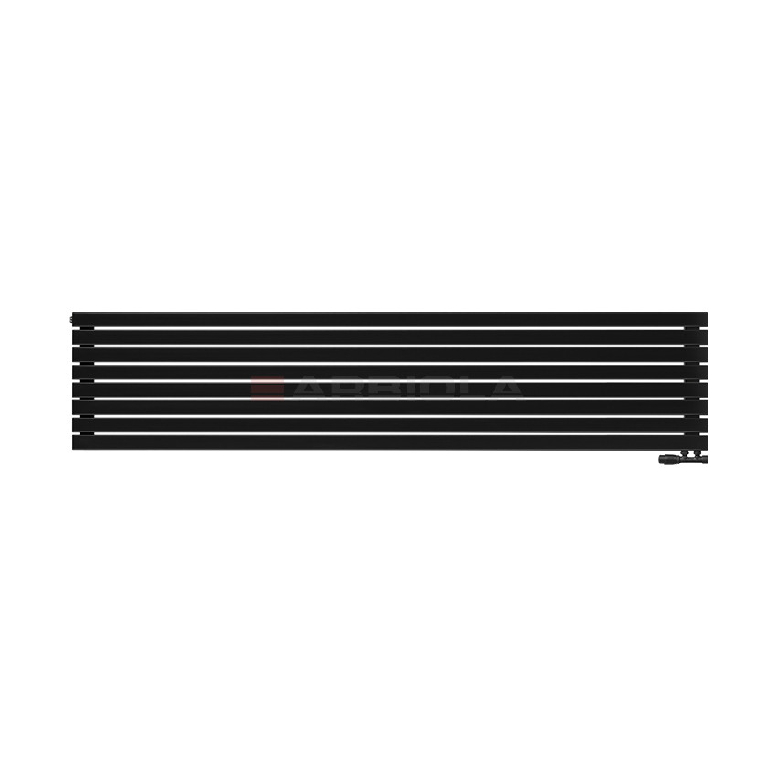 Arbiola Gorizont Liner V 2500-36-08 секции черный горизонтальный радиатор c нижним подключением Arbiola Gorizont Liner V 2500-36-08 секции черный горизонтальный радиатор c нижним подключением