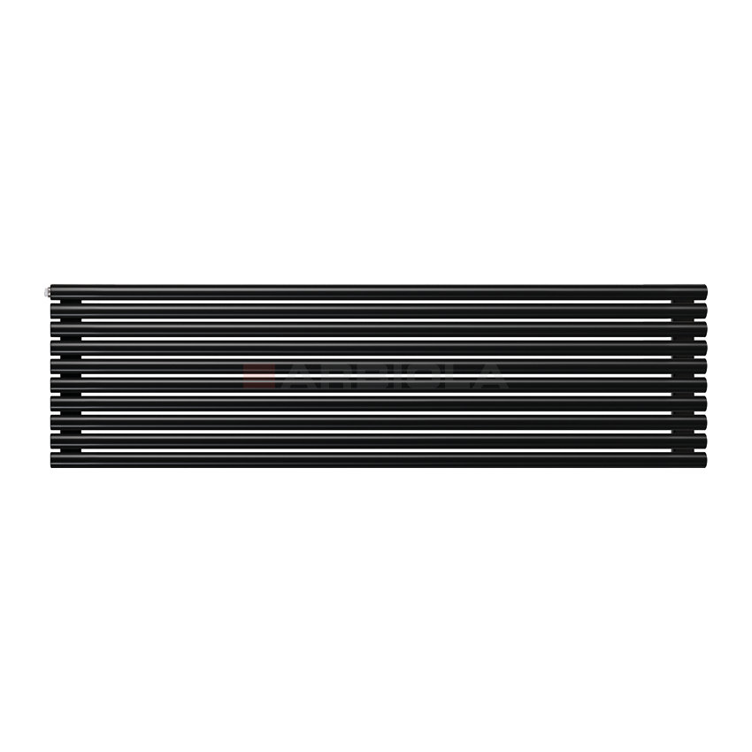 Arbiola Gorizont Iris H 1800-42-10 секции черный горизонтальный радиатор c боковым подключением Arbiola Gorizont Iris H 1800-42-10 секции черный горизонтальный радиатор c боковым подключением