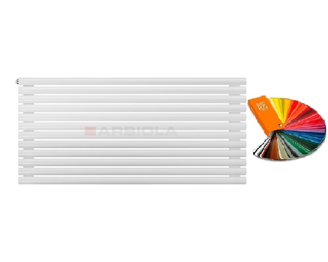 Arbiola Gorizont Iris H 1250-42-12 секции цветной горизонтальный радиатор c боковым подключением Arbiola Gorizont Iris H 1250-42-12 секции цветной горизонтальный радиатор c боковым подключением