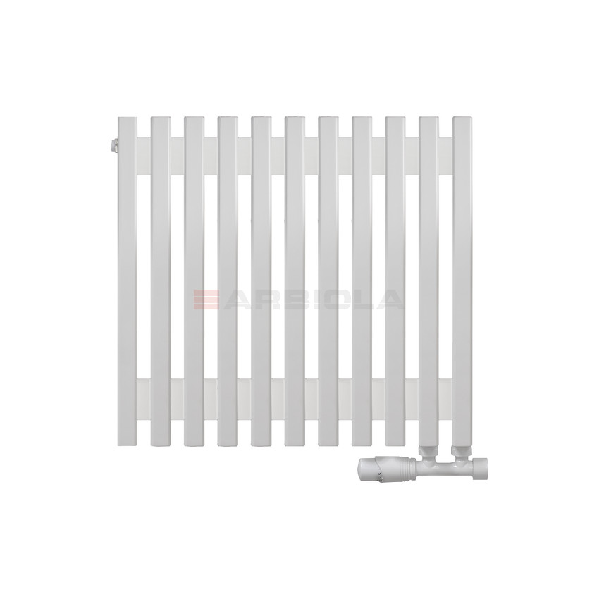 Arbiola Compact V 500-63-11 секции белый вертикальный радиатор c нижним подключением Arbiola Compact V 500-63-11 секции белый вертикальный радиатор c нижним подключением