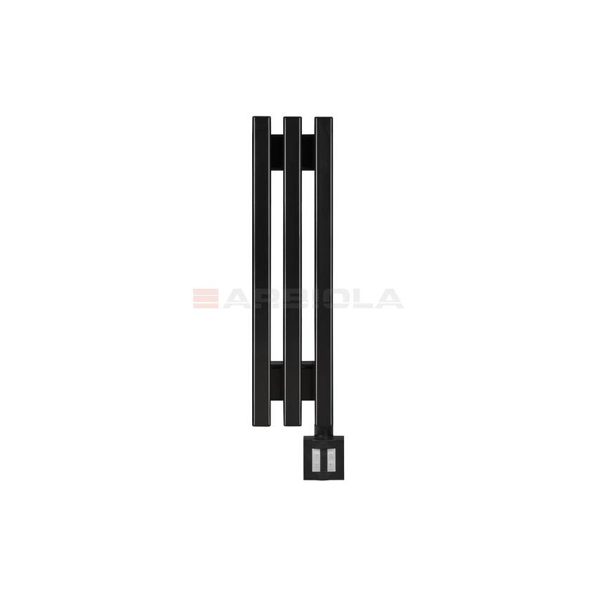 Arbiola Compact EV 500-63-03 секции черный электрический полотенцесушитель Arbiola Compact EV 500-63-03 секции черный электрический полотенцесушитель