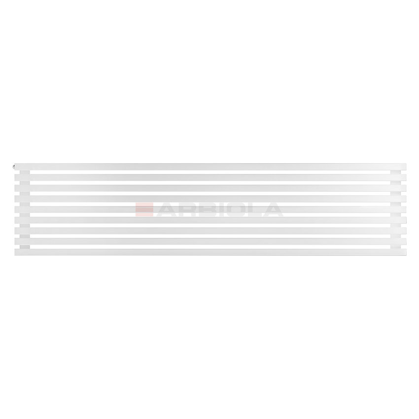 Arbiola Gorizont Ritmo H 2200-40-09 секций белый горизонтальный радиатор c боковым подключением Arbiola Gorizont Ritmo H 2200-40-09 секций белый горизонтальный радиатор c боковым подключением