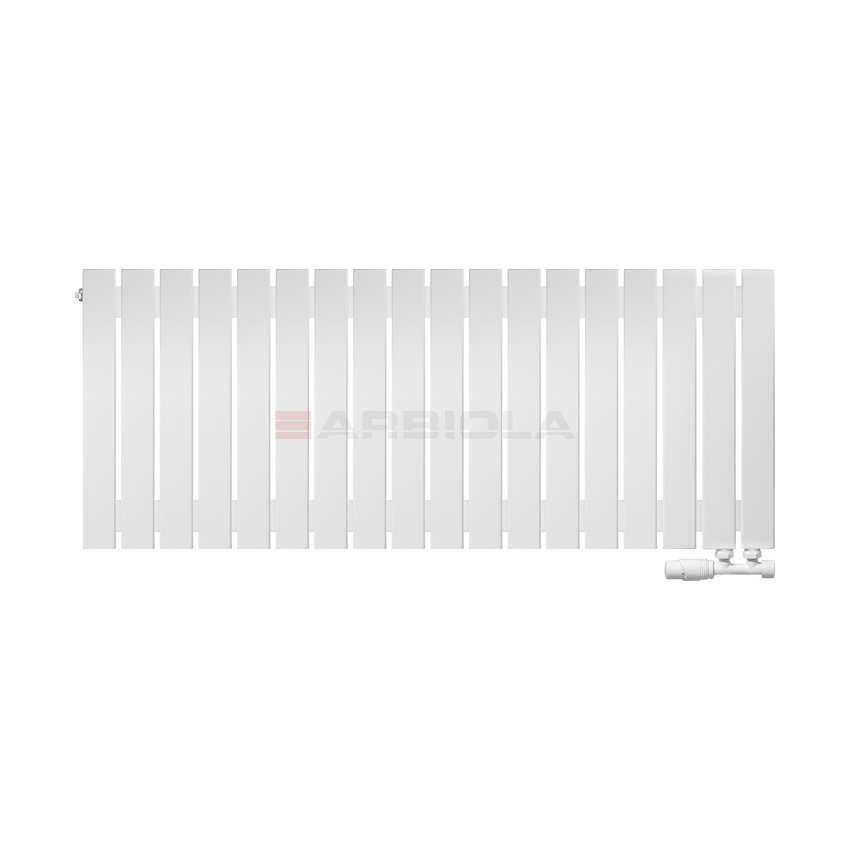 Arbiola Liner V 500-36-18 секции белый вертикальный радиатор c нижним подключением Arbiola Liner V 500-36-18 секции белый вертикальный радиатор c нижним подключением