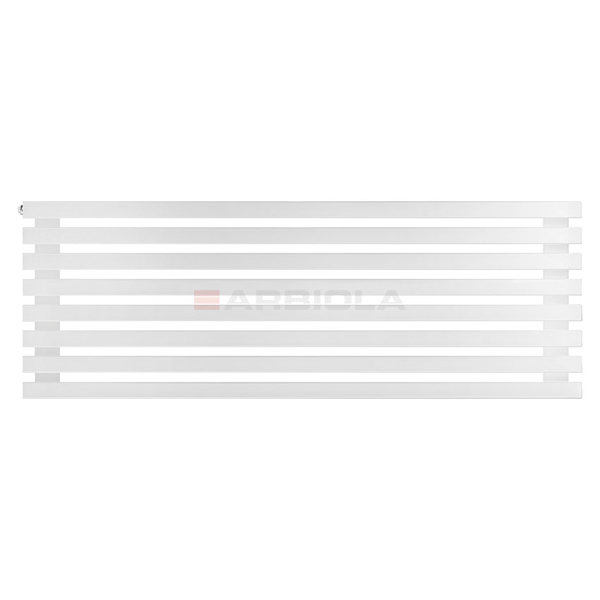 Arbiola Gorizont Ritmo H 1250-40-08 секций белый горизонтальный радиатор c боковым подключением Arbiola Gorizont Ritmo H 1250-40-08 секций белый горизонтальный радиатор c боковым подключением