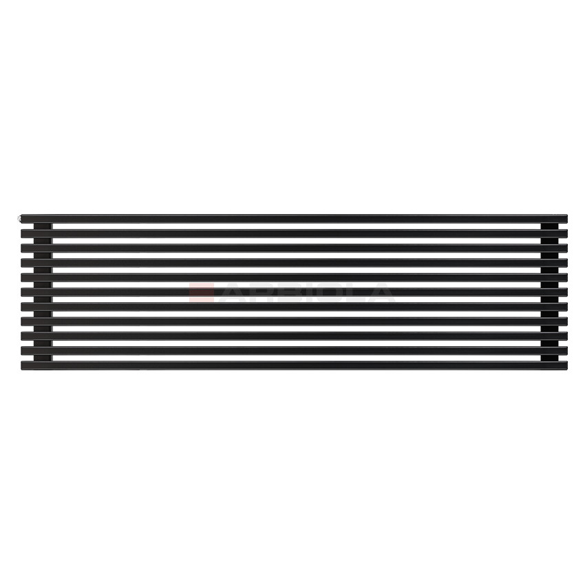Arbiola Gorizont Compact H 1750-63-11 секции черный горизонтальный радиатор c боковым подключением