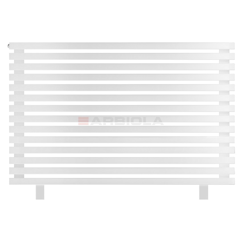 Arbiola Gorizont Ritmo HZ 1250-40-14 секций белый горизонтальный радиатор c боковым подключением (на ножках) Arbiola Gorizont Ritmo HZ 1250-40-14 секций белый горизонтальный радиатор c боковым подключением (на ножках)