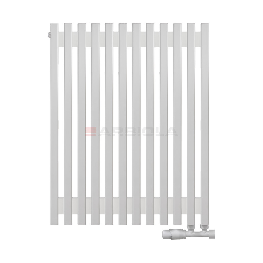 Arbiola Compact V 750-63-12 секции белый вертикальный радиатор c нижним подключением Arbiola Compact V 750-63-12 секции белый вертикальный радиатор c нижним подключением