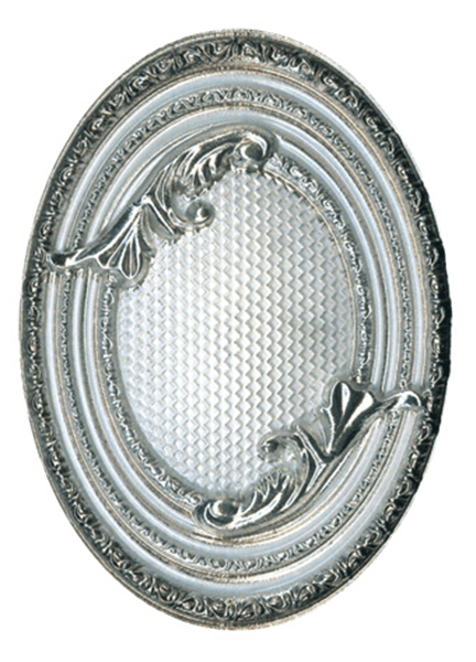 El Molino Excelsior Plata-Blanco Medallon 10x14 см Вставка El Molino Excelsior Plata-Blanco Medallon 10x14 см Вставка