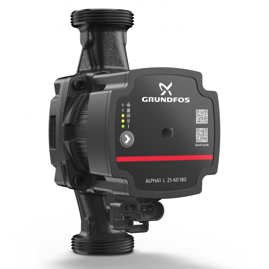 Циркуляционный насос Grundfos ALPHA1 L 32-40 (с гайками)