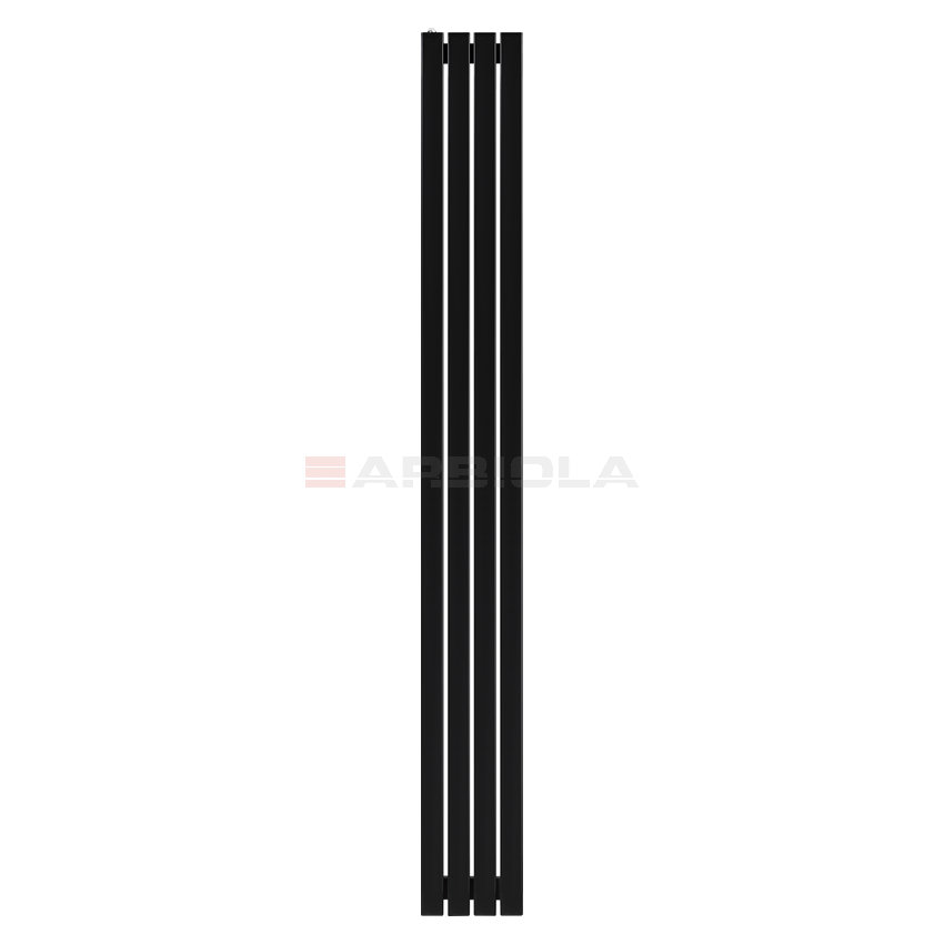 Arbiola Mono H 2200-60-04 секции черный вертикальный радиатор c боковым подключением Arbiola Mono H 2200-60-04 секции черный вертикальный радиатор c боковым подключением