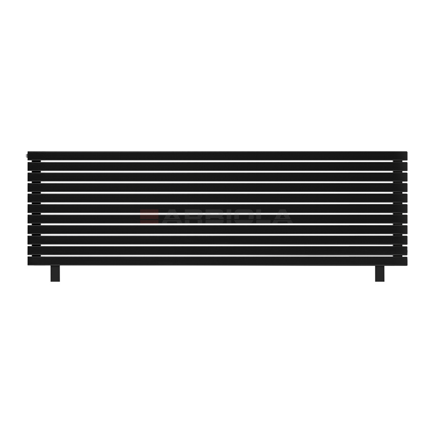 Arbiola Gorizont Liner HZ 2500-36-11 секции черный горизонтальный радиатор c боковым подключением с ножками Arbiola Gorizont Liner HZ 2500-36-11 секции черный горизонтальный радиатор c боковым подключением с ножками