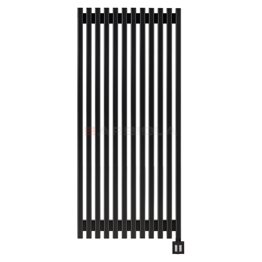 Arbiola Compact EV 1250-63-12 секции черный электрический полотенцесушитель Arbiola Compact EV 1250-63-12 секции черный электрический полотенцесушитель