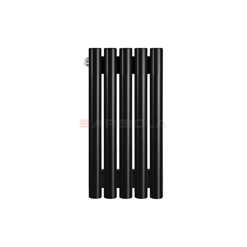 Arbiola Iris 42 H 500-42-05 секции черный вертикальный радиатор c боковым подключением Arbiola Iris 42 H 500-42-05 секции черный вертикальный радиатор c боковым подключением