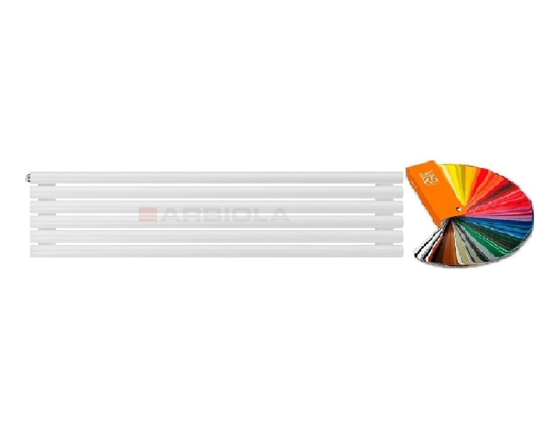 Arbiola Gorizont Iris H 1250-42-06 секции цветной горизонтальный радиатор c боковым подключением Arbiola Gorizont Iris H 1250-42-06 секции цветной горизонтальный радиатор c боковым подключением
