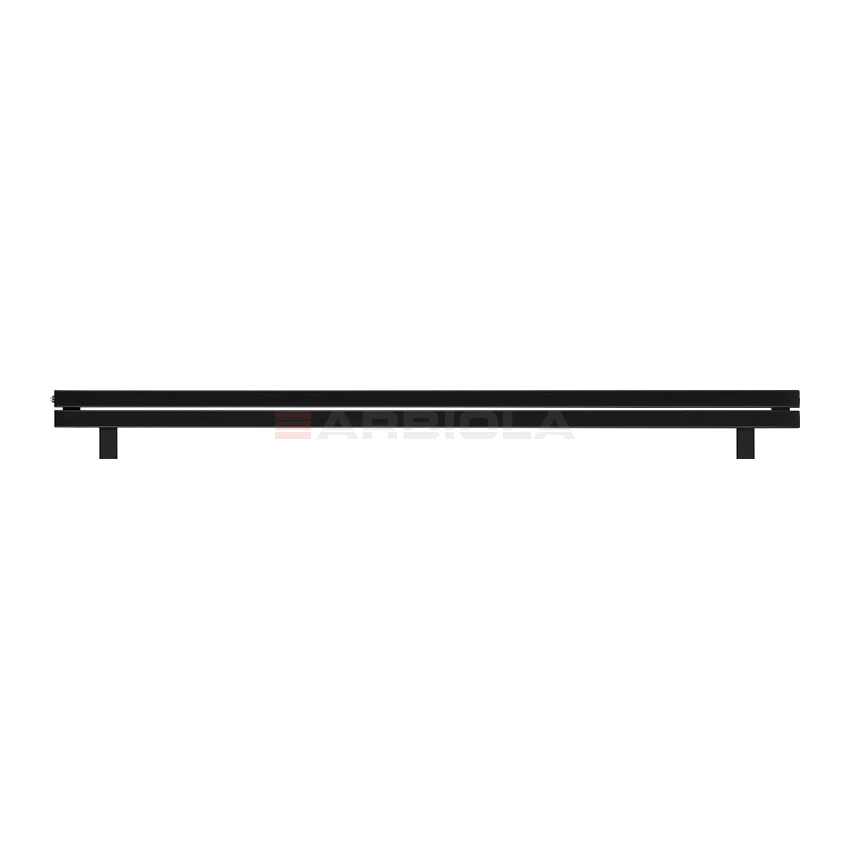 Arbiola Gorizont Liner HZ 2500-36-02 секции черный горизонтальный радиатор c боковым подключением с ножками Arbiola Gorizont Liner HZ 2500-36-02 секции черный горизонтальный радиатор c боковым подключением с ножками