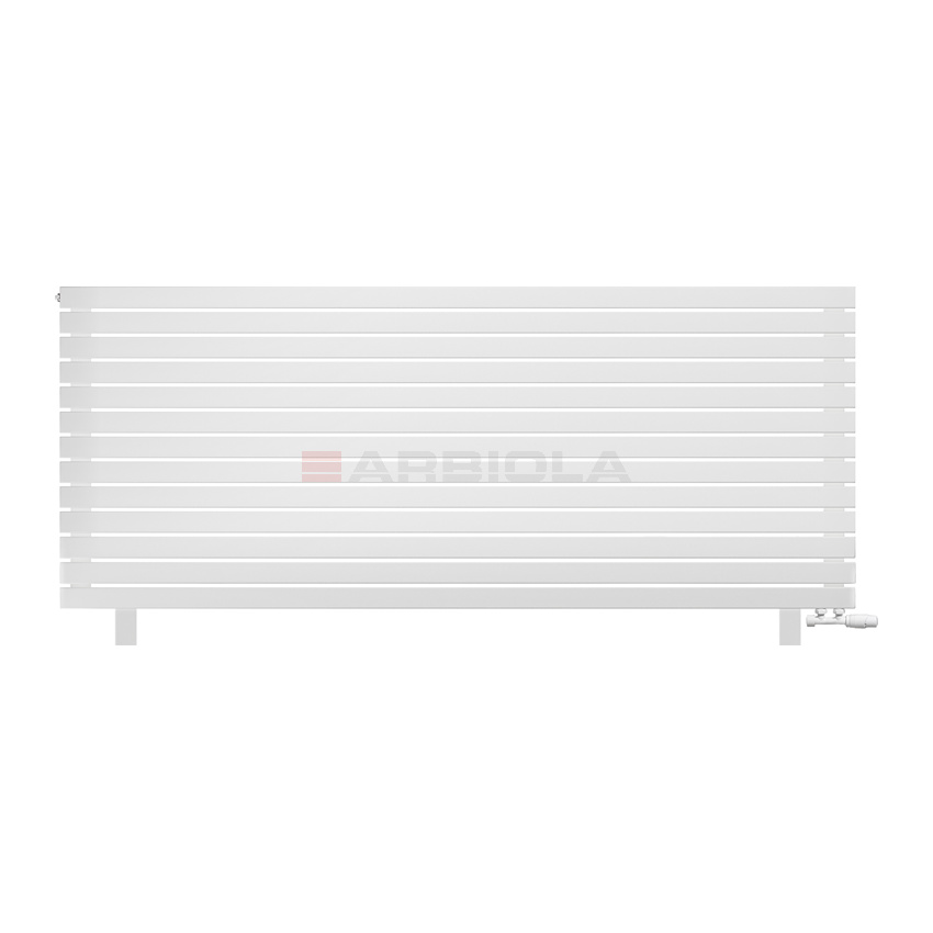 Arbiola Gorizont Liner VZ 2000-36-13 секции белый горизонтальный радиатор c нижним подключением с ножками Arbiola Gorizont Liner VZ 2000-36-13 секции белый горизонтальный радиатор c нижним подключением с ножками