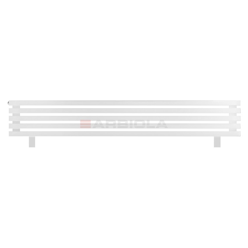 Arbiola Gorizont Ritmo HZ 1750-40-05 секций белый горизонтальный радиатор c боковым подключением (на ножках) Arbiola Gorizont Ritmo HZ 1750-40-05 секций белый горизонтальный радиатор c боковым подключением (на ножках)