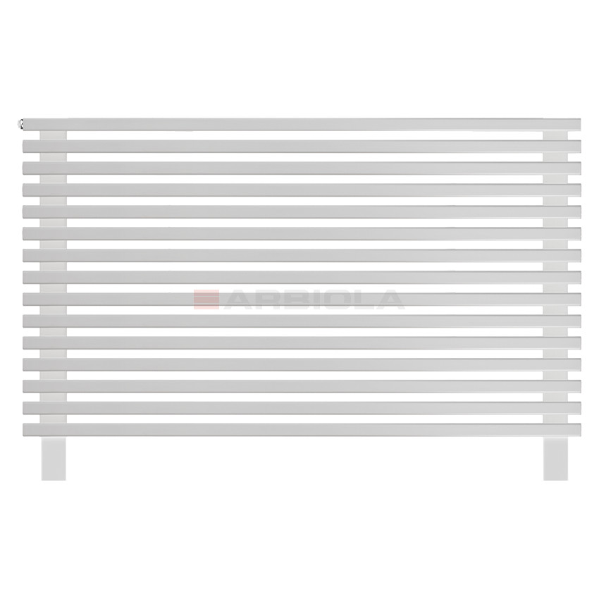 Arbiola Gorizont Compact HZ 1500-63-15 секции белый горизонтальный радиатор c боковым подключением с ножками Arbiola Gorizont Compact HZ 1500-63-15 секции белый горизонтальный радиатор c боковым подключением с ножками