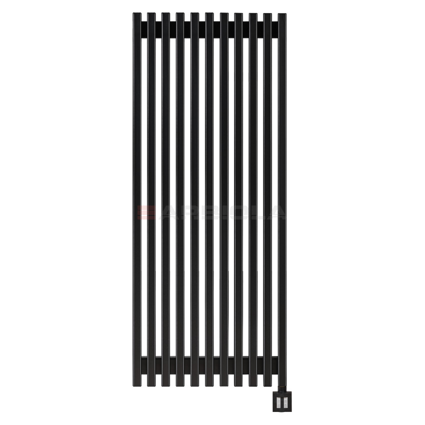 Arbiola Compact EV 1250-63-11 секции черный электрический полотенцесушитель Arbiola Compact EV 1250-63-11 секции черный электрический полотенцесушитель