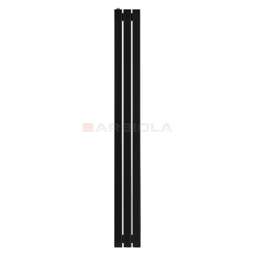 Arbiola Liner H 1500-36-03 секции черный вертикальный радиатор c боковым подключением Arbiola Liner H 1500-36-03 секции черный вертикальный радиатор c боковым подключением