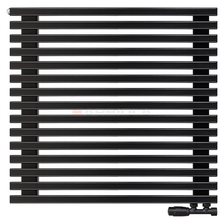 Arbiola Gorizont Compact V 1000-63-15 секции черный горизонтальный радиатор c нижним подключением