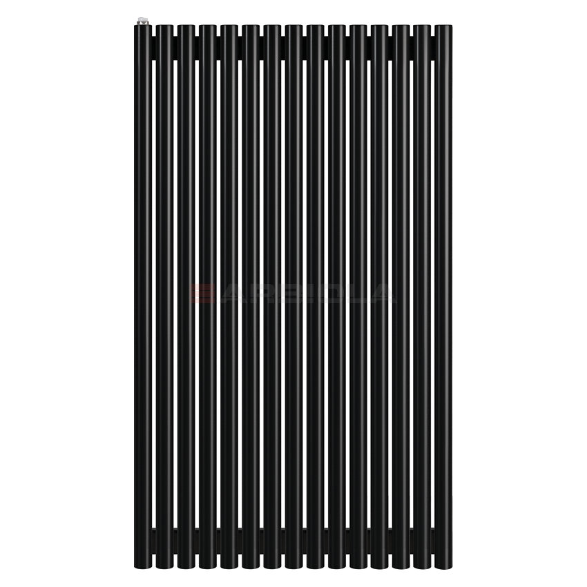 Arbiola Iris 42 H 1000-42-15 секции черный вертикальный радиатор c боковым подключением