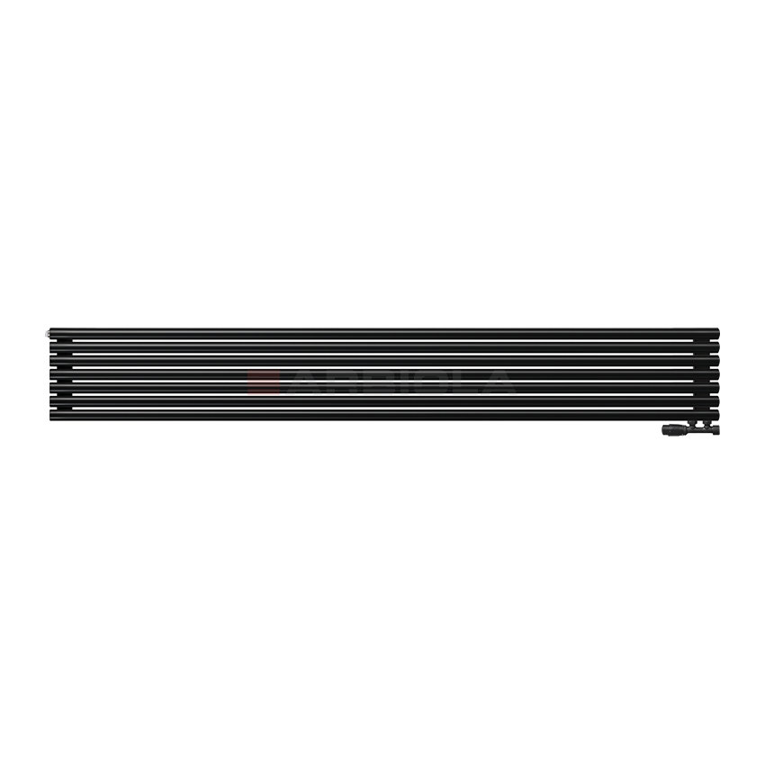Arbiola Gorizont Iris V 2500-42-07 секции черный горизонтальный радиатор c нижним подключением Arbiola Gorizont Iris V 2500-42-07 секции черный горизонтальный радиатор c нижним подключением
