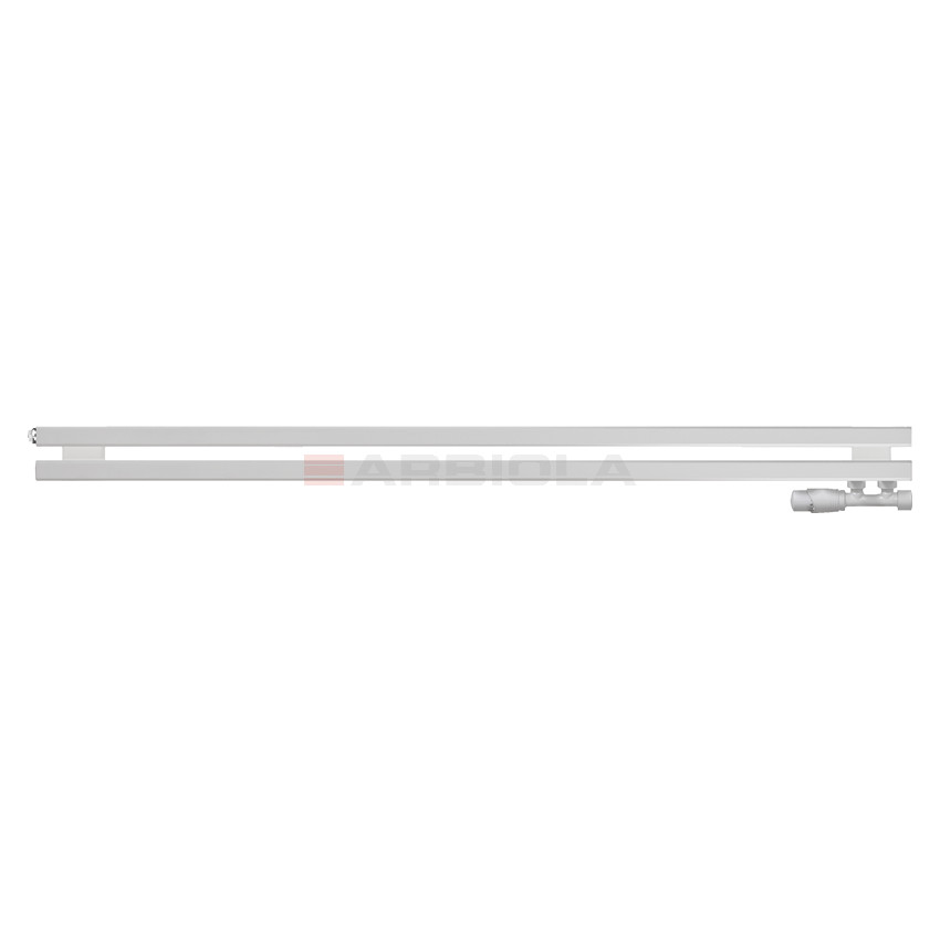 Arbiola Gorizont Compact V 1250-63-02 секции белый горизонтальный радиатор c нижним подключением Arbiola Gorizont Compact V 1250-63-02 секции белый горизонтальный радиатор c нижним подключением