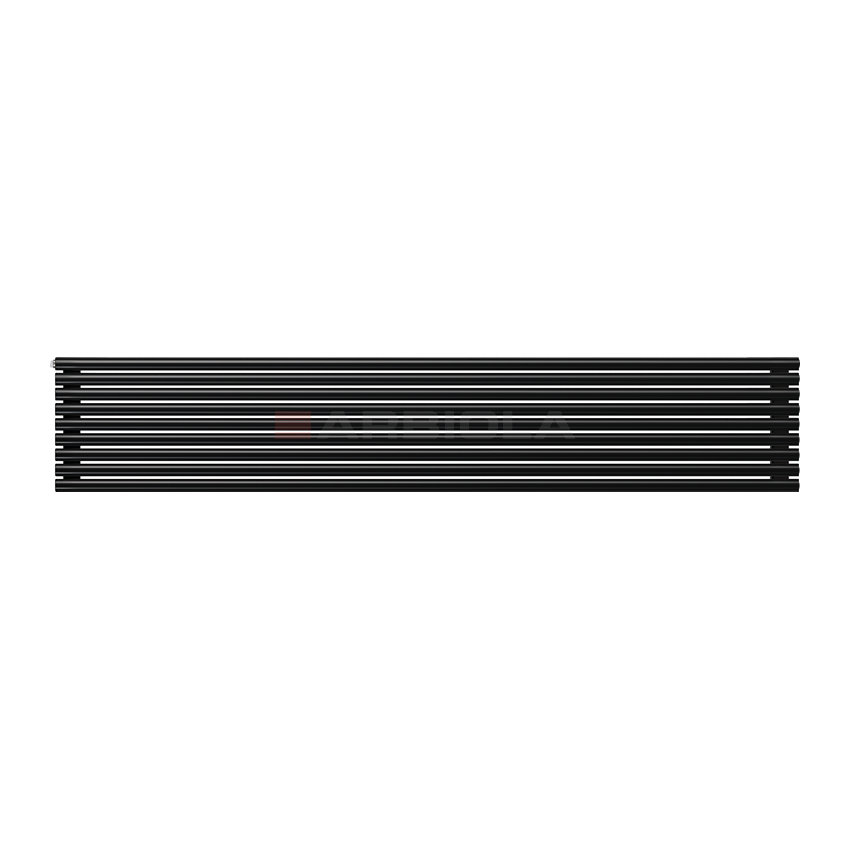 Arbiola Gorizont Iris H 2500-42-09 секции черный горизонтальный радиатор c боковым подключением Arbiola Gorizont Iris H 2500-42-09 секции черный горизонтальный радиатор c боковым подключением