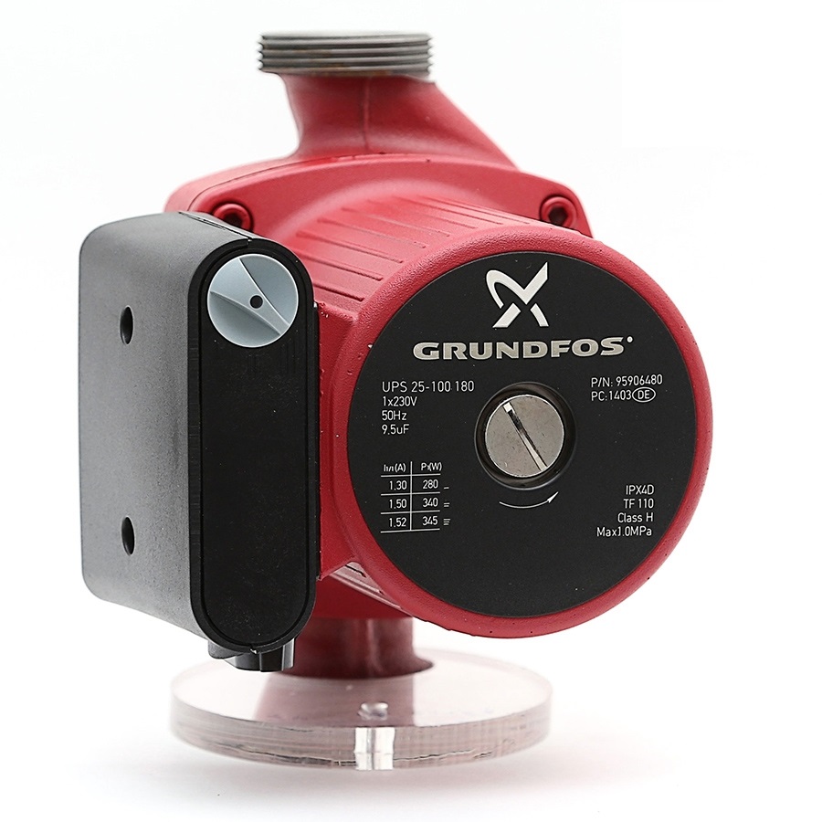 Grundfos UPS 25/100 (с гайками) Циркуляционный насос Grundfos UPS 25/100 (с гайками) Циркуляционный насос