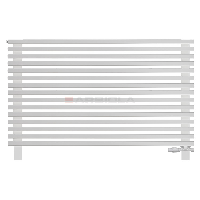 Arbiola Gorizont Compact VZ 1250-63-15 секции белый горизонтальный радиатор c нижним подключением с ножками Arbiola Gorizont Compact VZ 1250-63-15 секции белый горизонтальный радиатор c нижним подключением с ножками