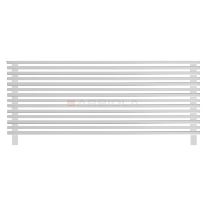 Arbiola Gorizont Compact HZ 1750-63-14 секции белый горизонтальный радиатор c боковым подключением с ножками Arbiola Gorizont Compact HZ 1750-63-14 секции белый горизонтальный радиатор c боковым подключением с ножками